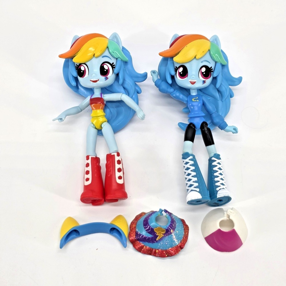 My Little Pony Equestria Minis Rainbow Dash School Dance Spirit Doll Figure 2015